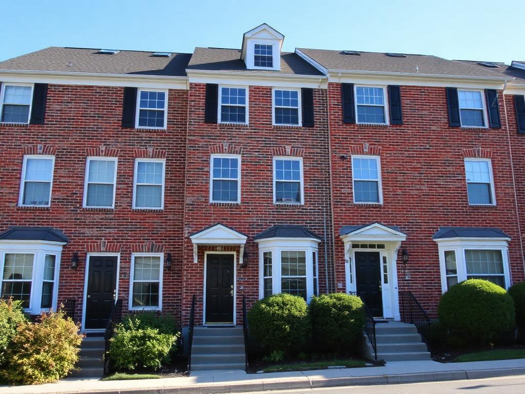 Brick townhouse rental in Middle River, MD 21220
