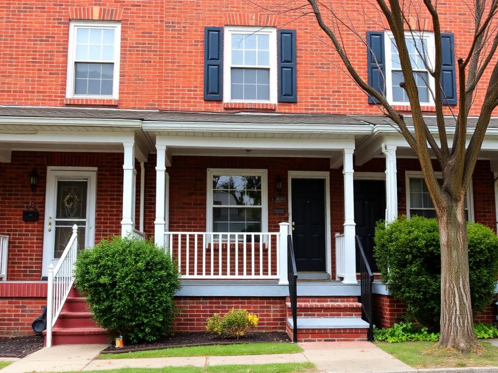 Brick townhouse rental in Dundalk, MD 21222